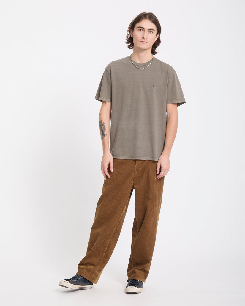 T-shirt Solid Stone - Earth