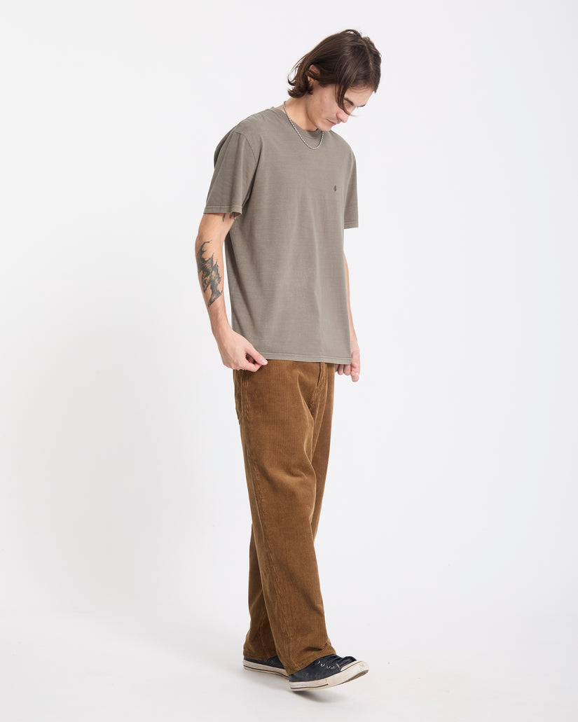 T-shirt Solid Stone - Earth
