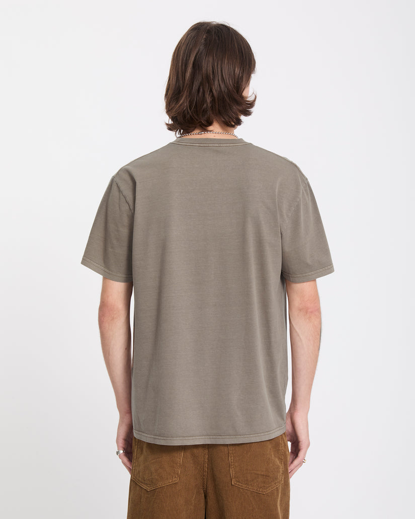 T-shirt Solid Stone - Earth