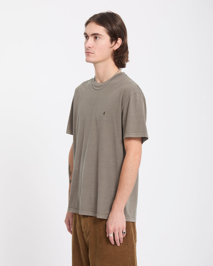 T-shirt Solid Stone - Earth