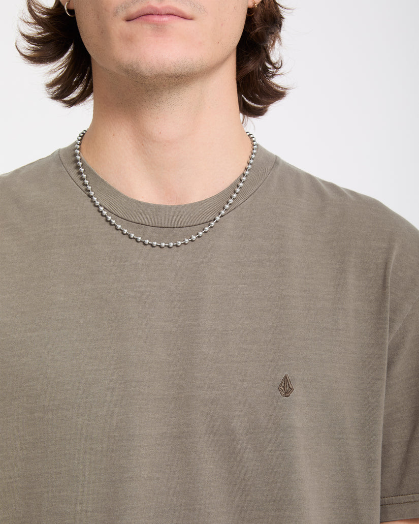 T-shirt Solid Stone - Earth