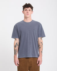 T-shirt Solid Stone - Storm Blue