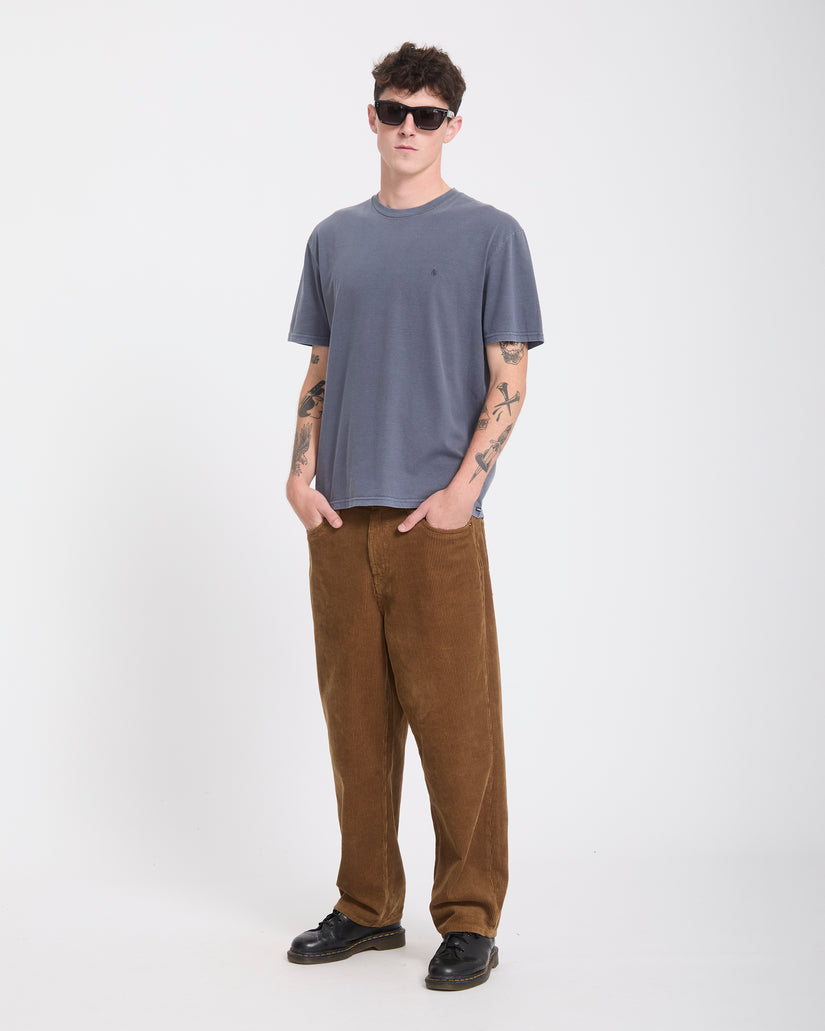 T-shirt Solid Stone - Storm Blue