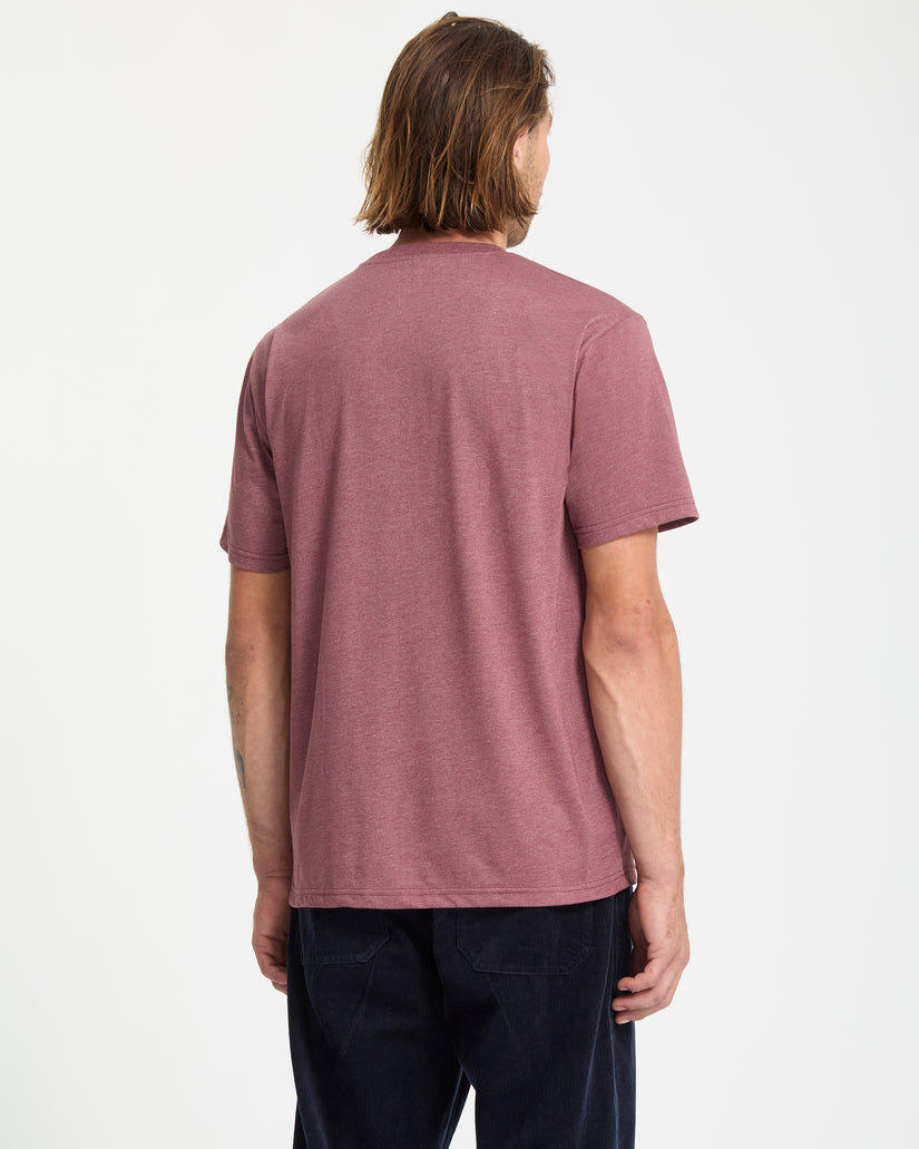 T-Shirt Circle Blanks - Merlot