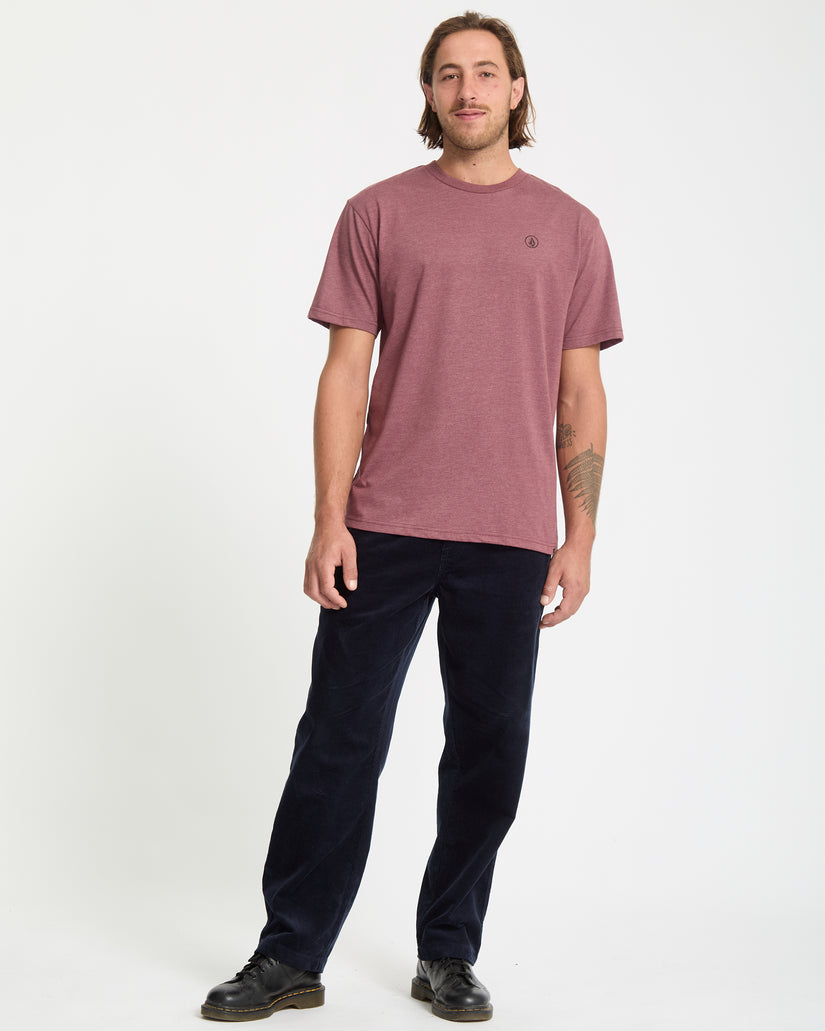 T-Shirt Circle Blanks - Merlot