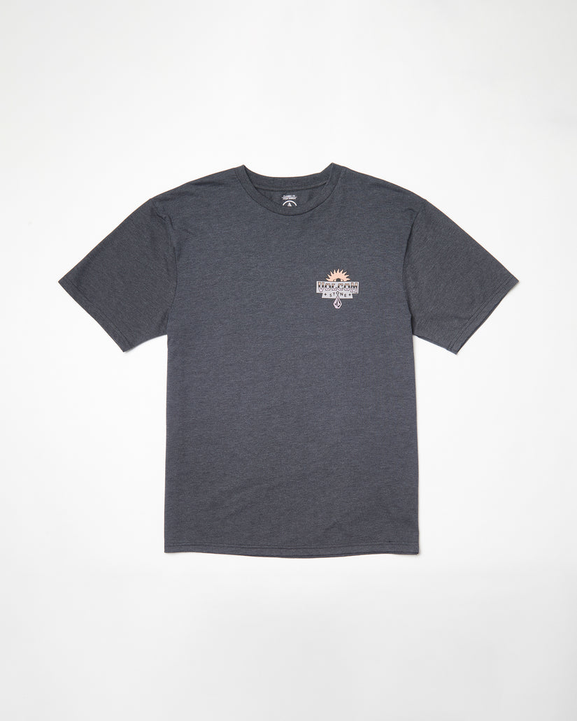 T-shirt Sure Thing - HEATHER BLACK
