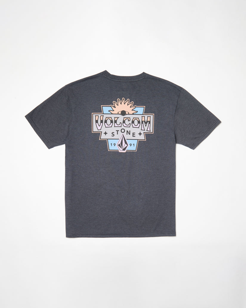 T-shirt Sure Thing - HEATHER BLACK