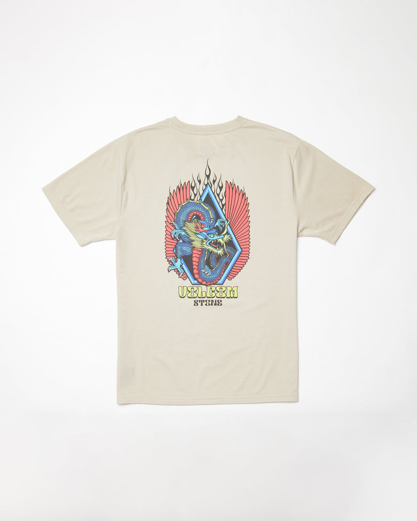 T-shirt Draggin Stone - LIGHT KHAKI