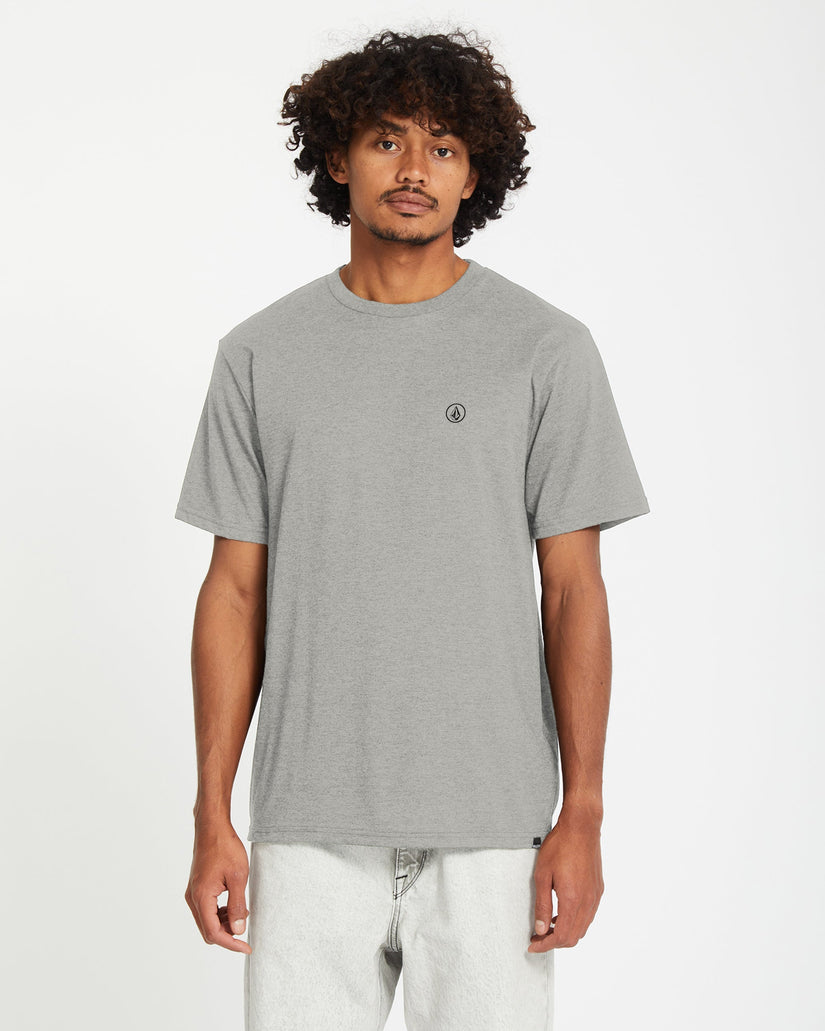 T-shirt Circle Blanks - Heather Grey
