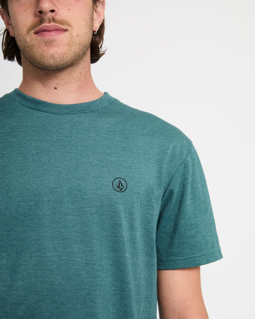 T-shirt Circle Blanks - Rifle Green