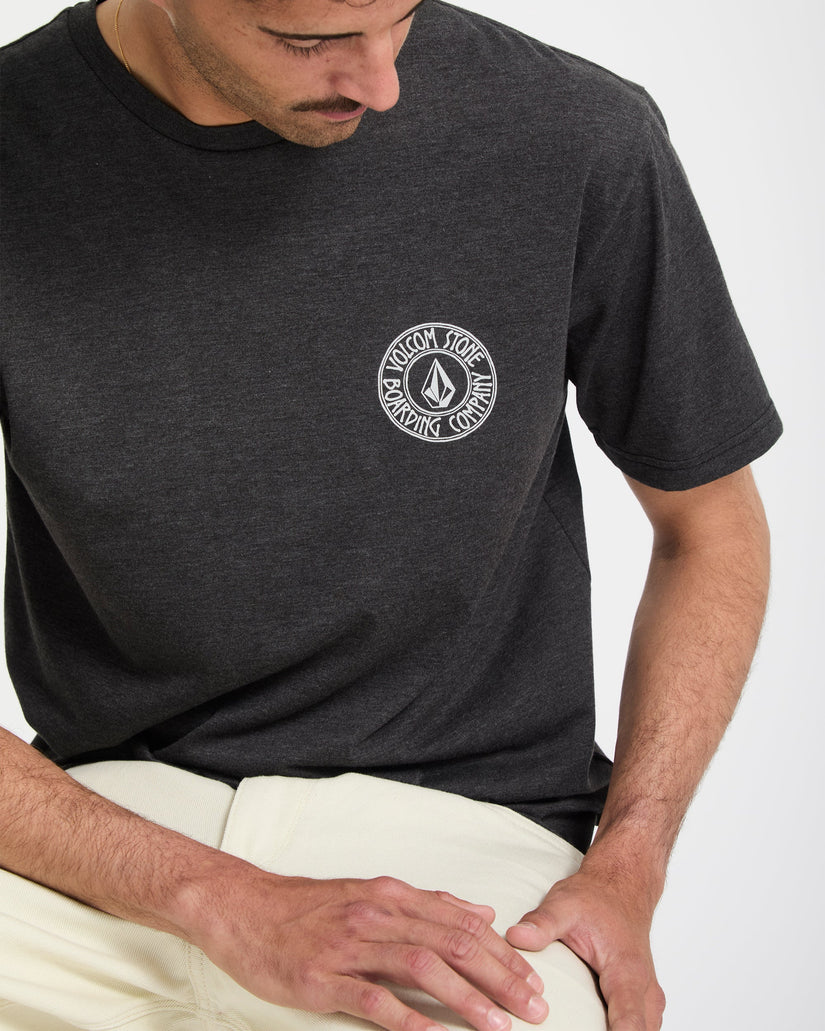 T-shirt Drain You - Heather Black