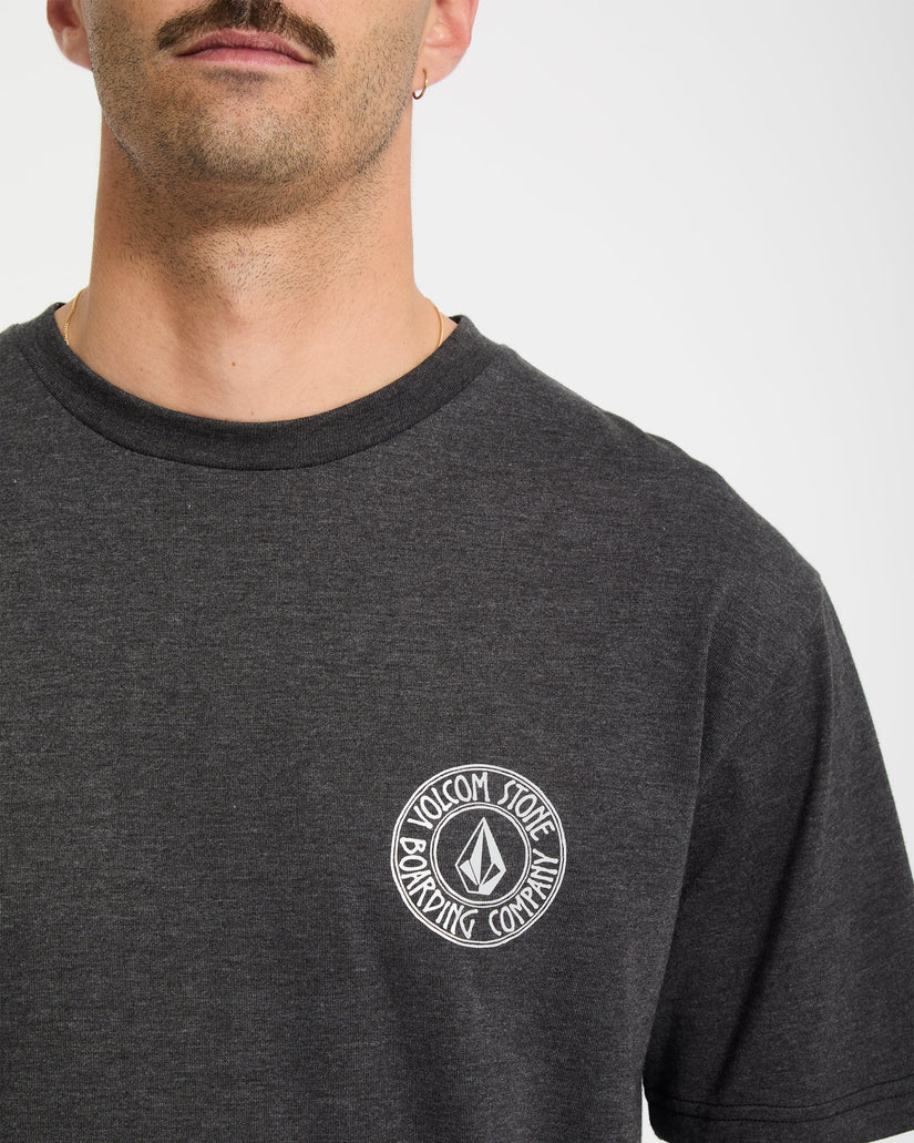 T-shirt Drain You - Heather Black