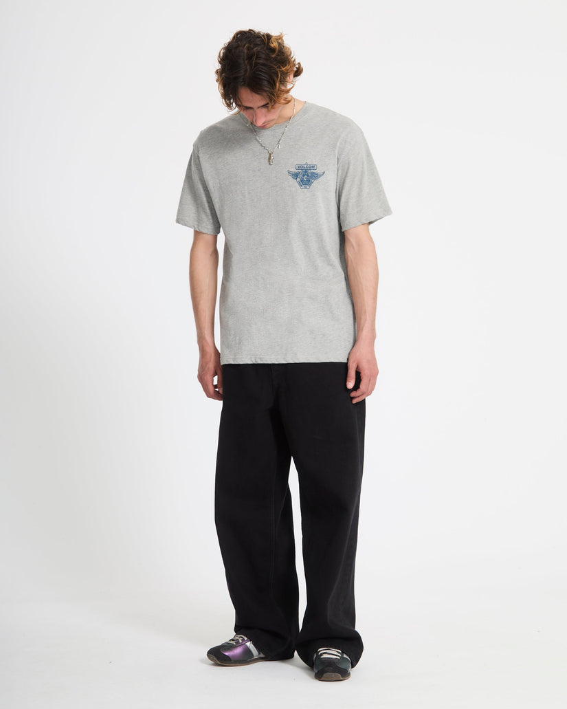 T-shirt Free Wheel - Heather Grey