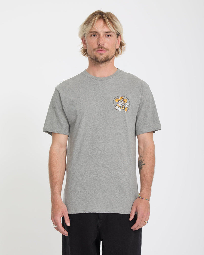 T-shirt Meowdy - Heather Grey