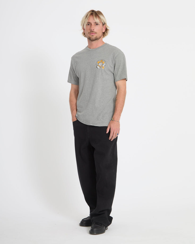 T-shirt Meowdy - Heather Grey