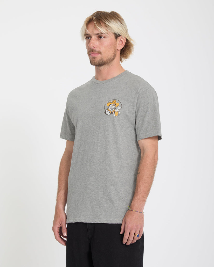 T-shirt Meowdy - Heather Grey