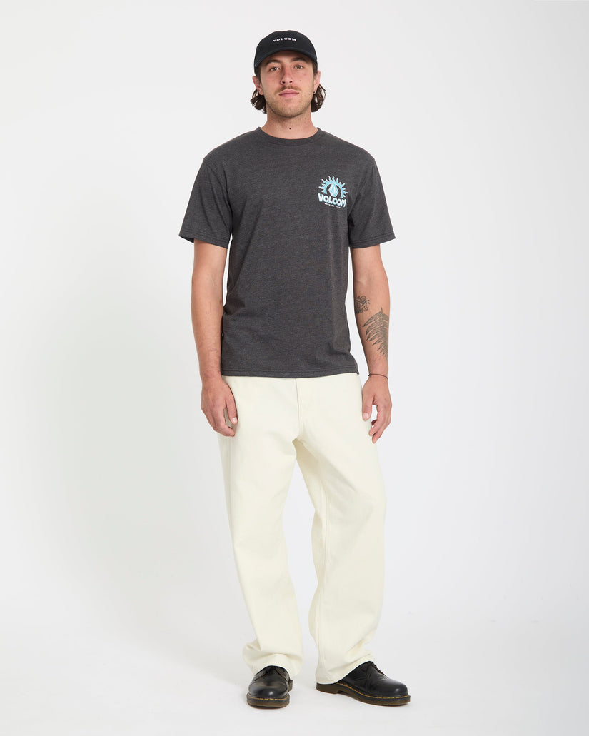 T-shirt Solstice - Heather Black