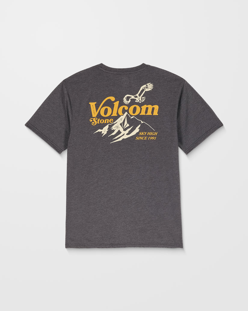 T-Shirt Back Country - Heather Black