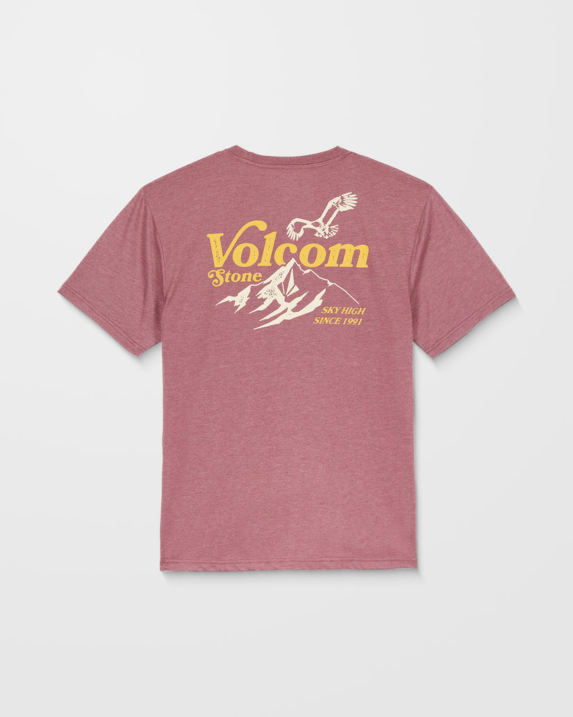 T-Shirt Back Country - Merlot