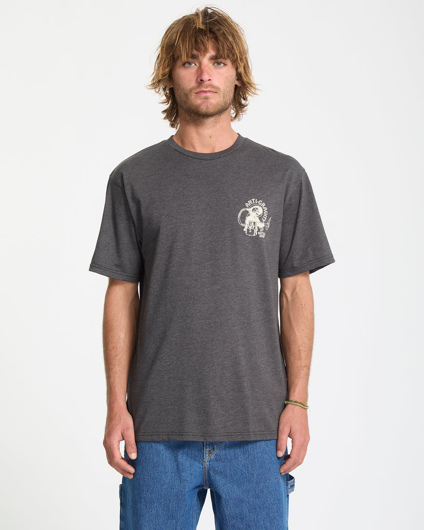 T-Shirt Anti Gravity - Heather Black