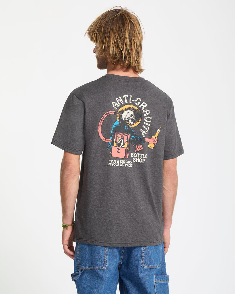 T-Shirt Anti Gravity - Heather Black