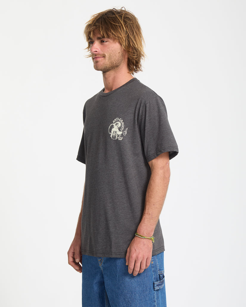 T-Shirt Anti Gravity - Heather Black