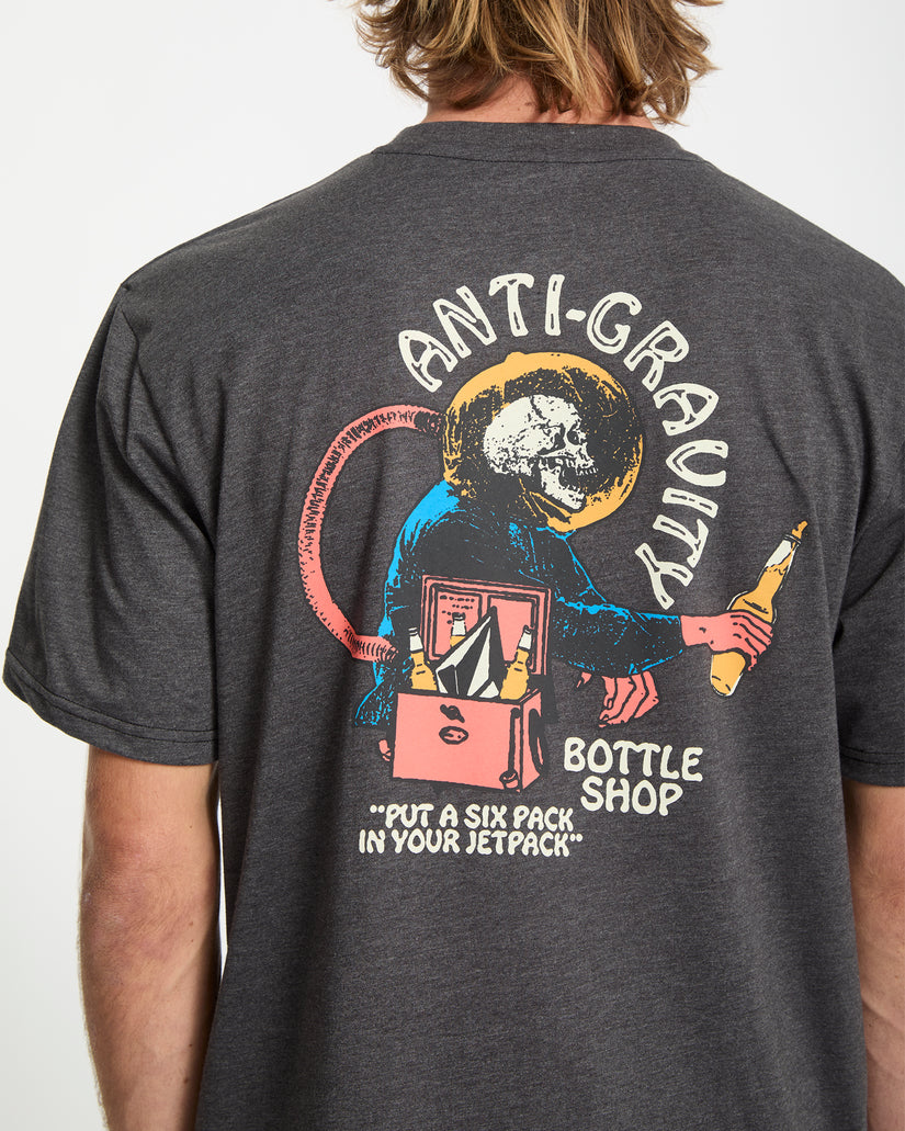 T-Shirt Anti Gravity - Heather Black
