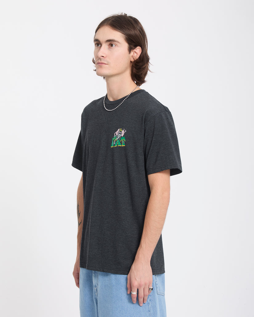 T-shirt Tipsy Rat - Heather Black