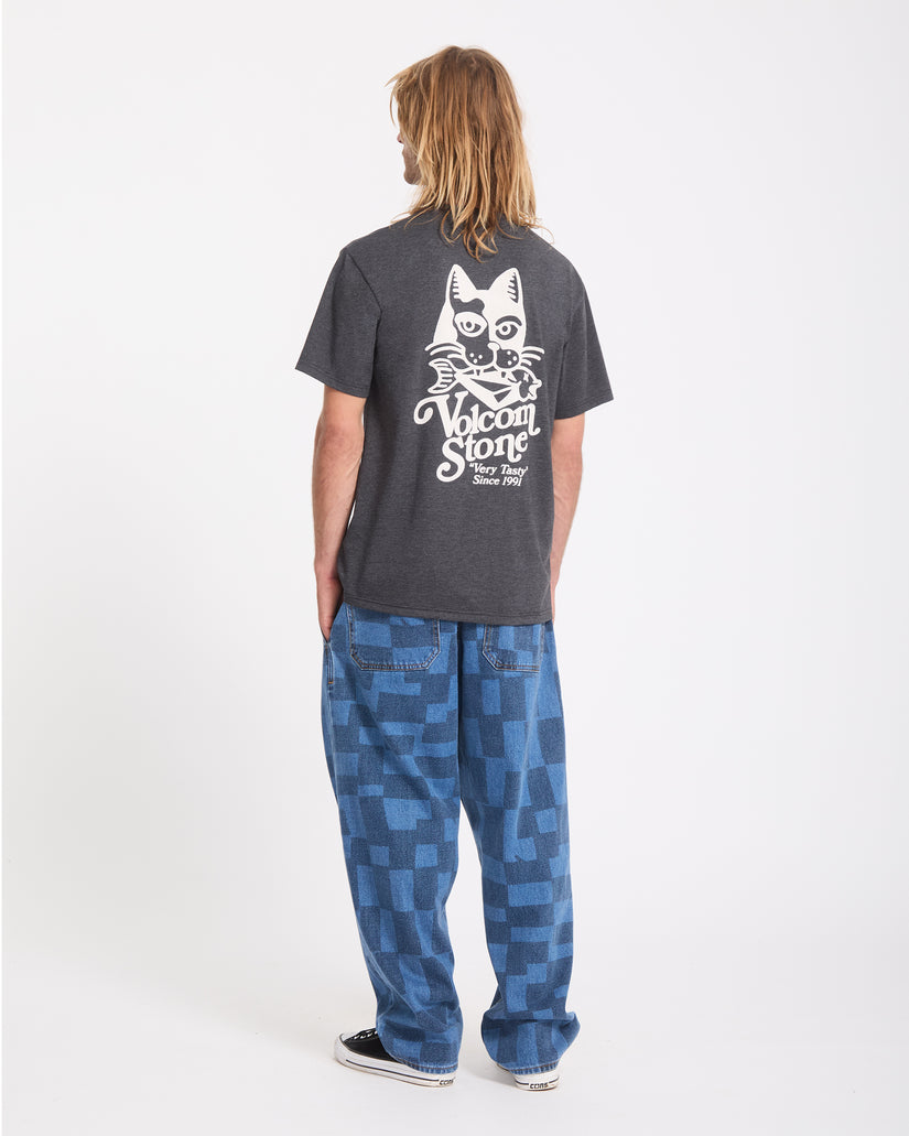 T-shirt Tasty - Heather Black