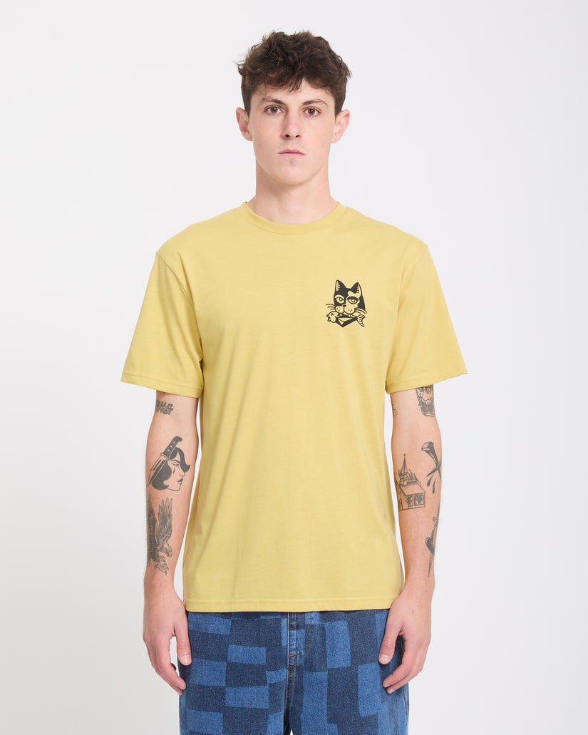 T-shirt Tasty - Mustard