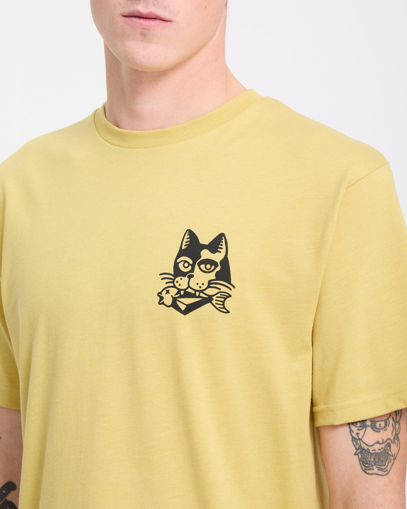 T-shirt Tasty - Mustard