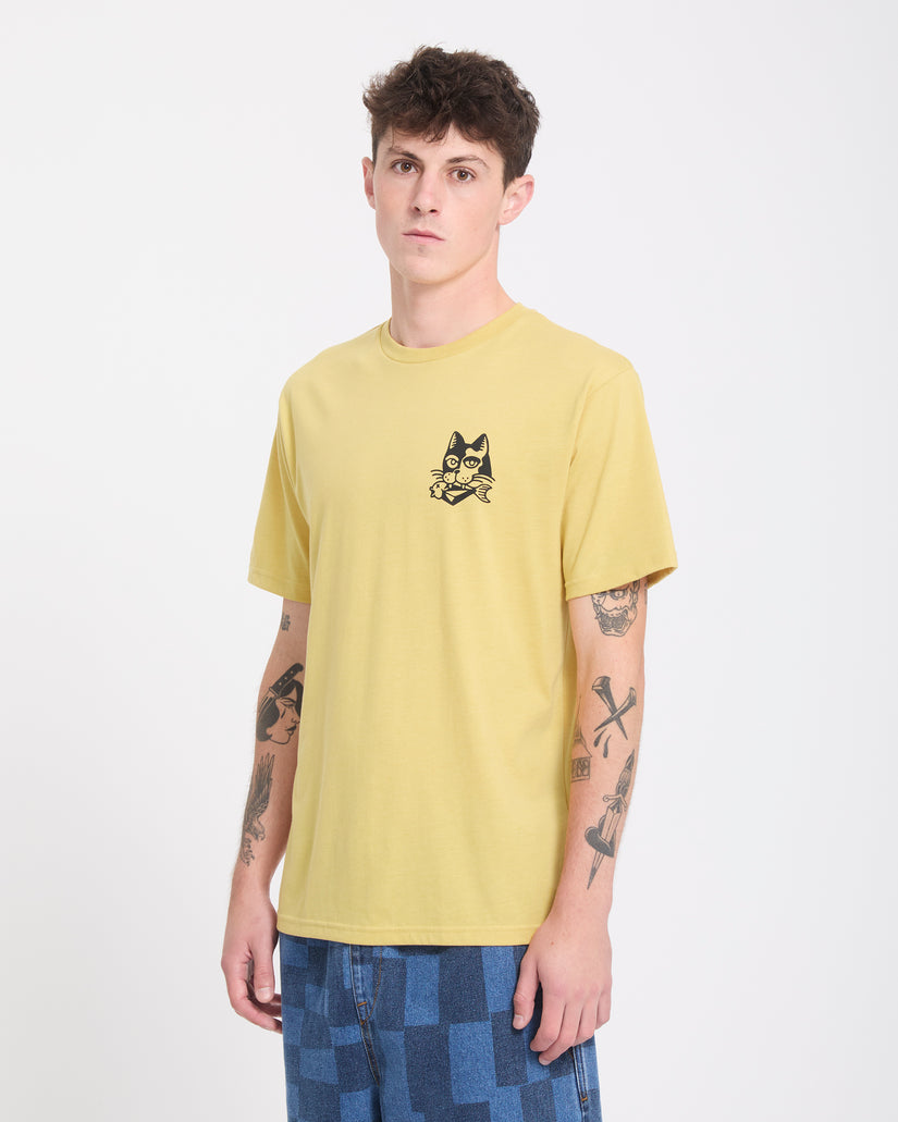 T-shirt Tasty - Mustard
