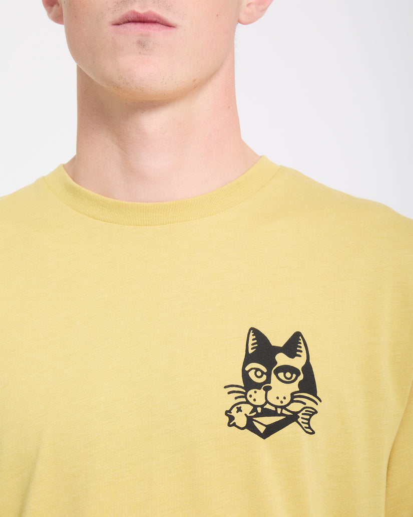 T-shirt Tasty - Mustard