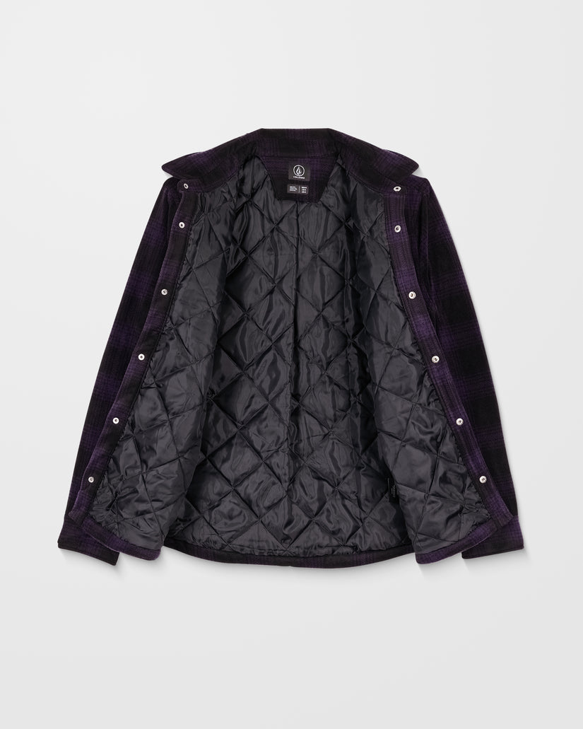 Surchemise En Polaire Bowered - Dark Purple