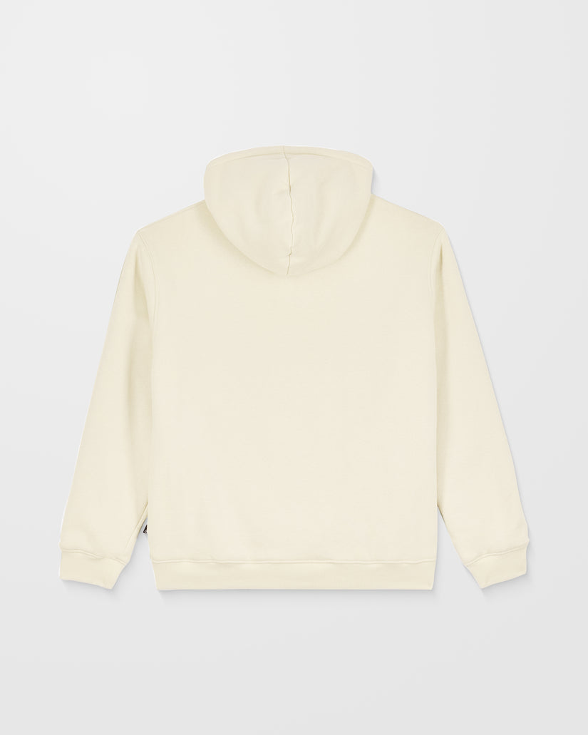 Sweat À Capuche Zippé Single Stone - Light Beige