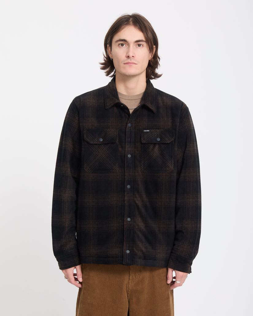 Surchemise en polaire Bowered II - Cacao