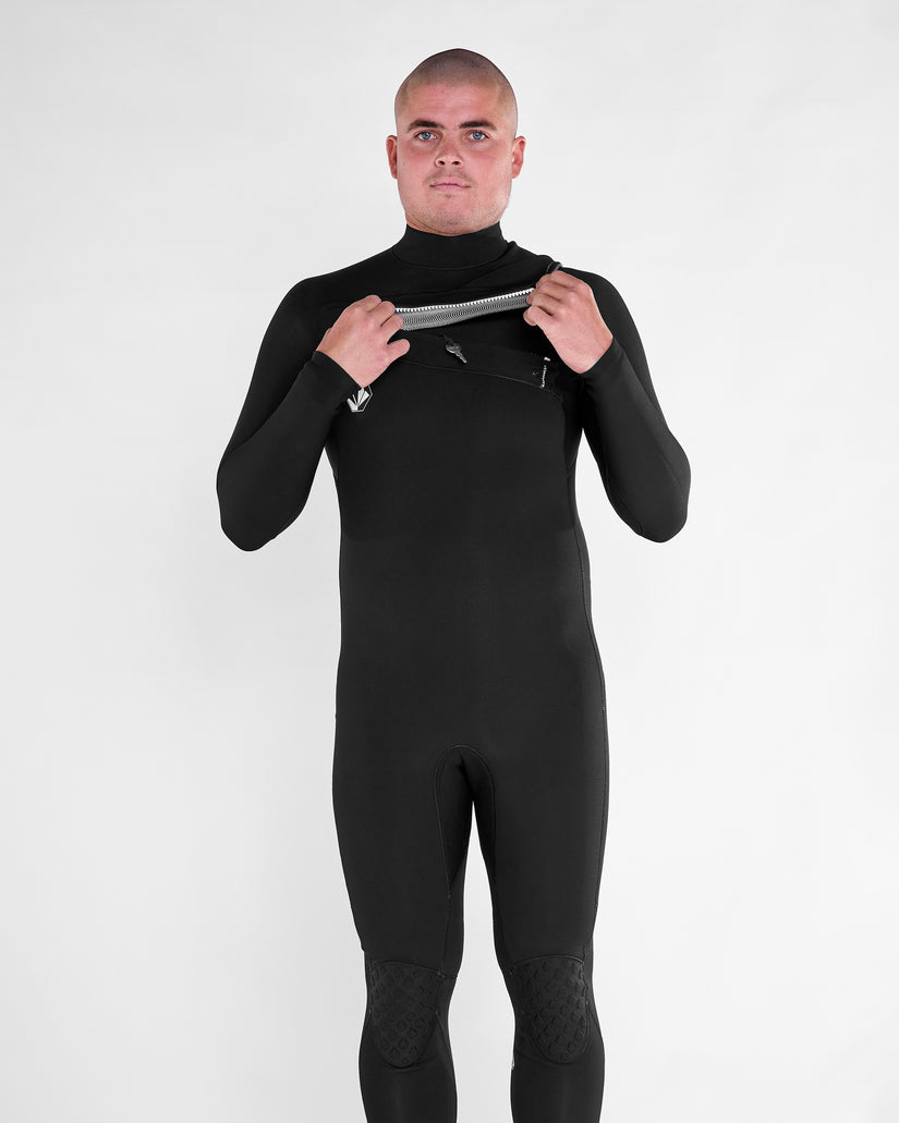 Combinaison de surf zippée poitrine Modulator 3/2Mm - Black
