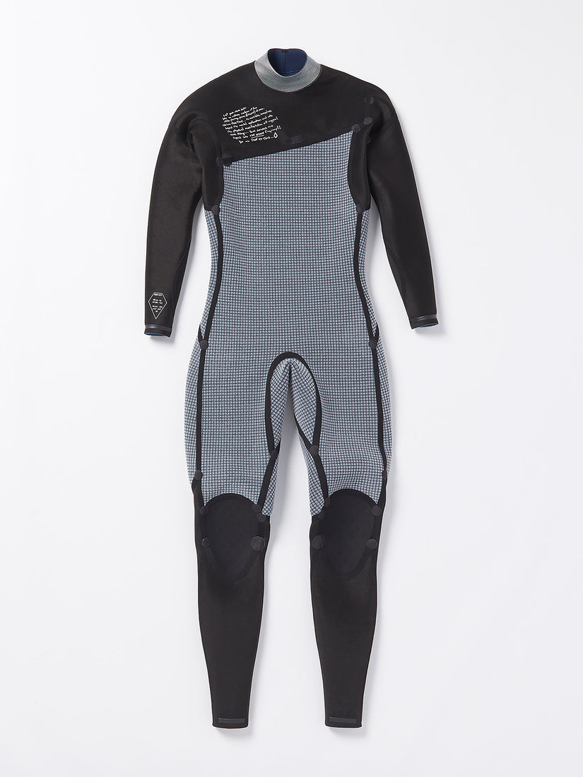 Combinaison de surf Modulator 4/3Mm zippée poitrine - CRUZER BLUE
