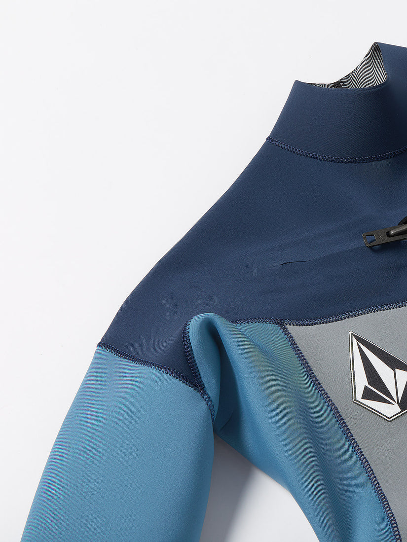 Combinaison de surf Modulator 4/3Mm zippée poitrine - CRUZER BLUE