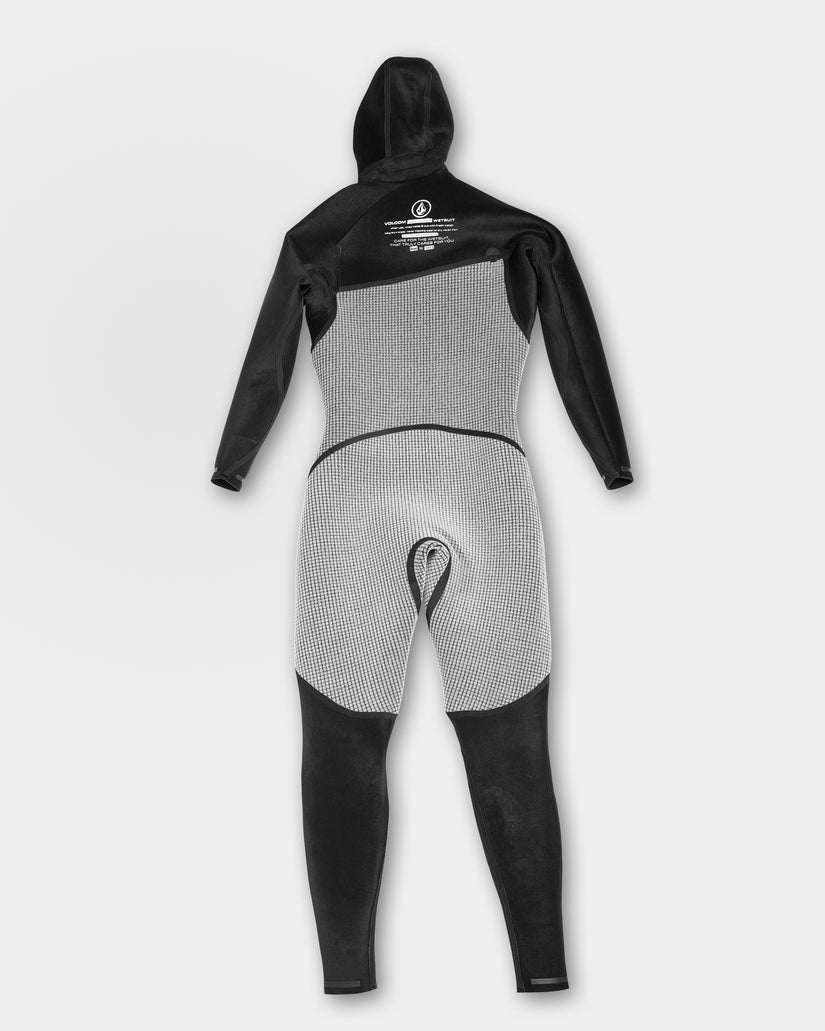 Combinaison de surf Modulator à capuche 4/3Mm zippée poitrine - Black