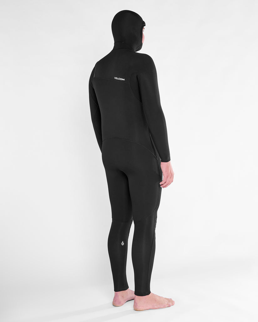 Combinaison de surf Modulator à capuche 4/3Mm zippée poitrine - Black
