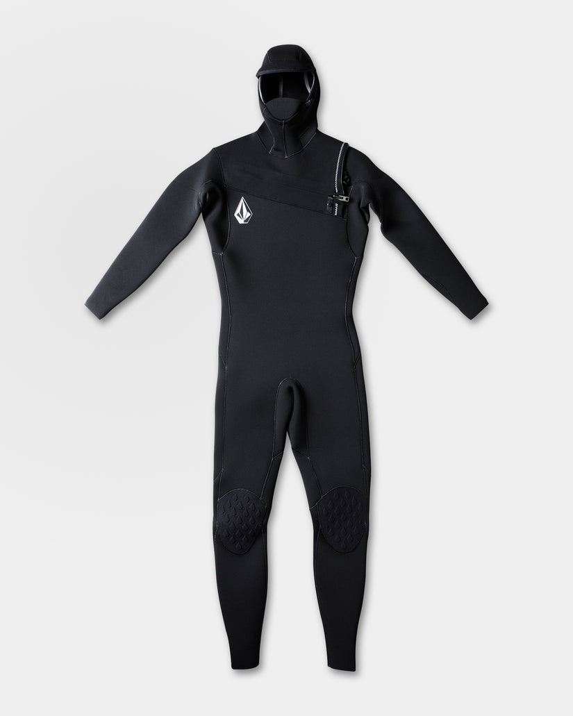 Combinaison de surf Modulator à capuche 5/4/3Mm zippée poitrine - Black