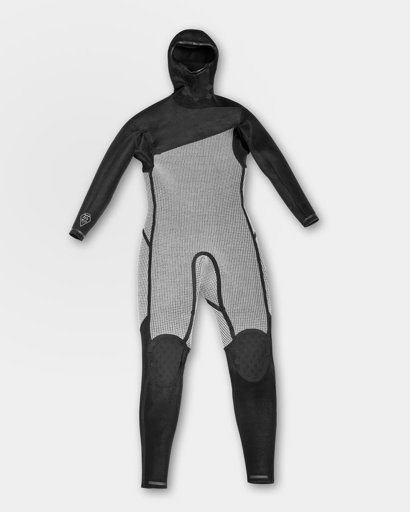 Combinaison de surf Modulator à capuche 5/4/3Mm zippée poitrine - Black