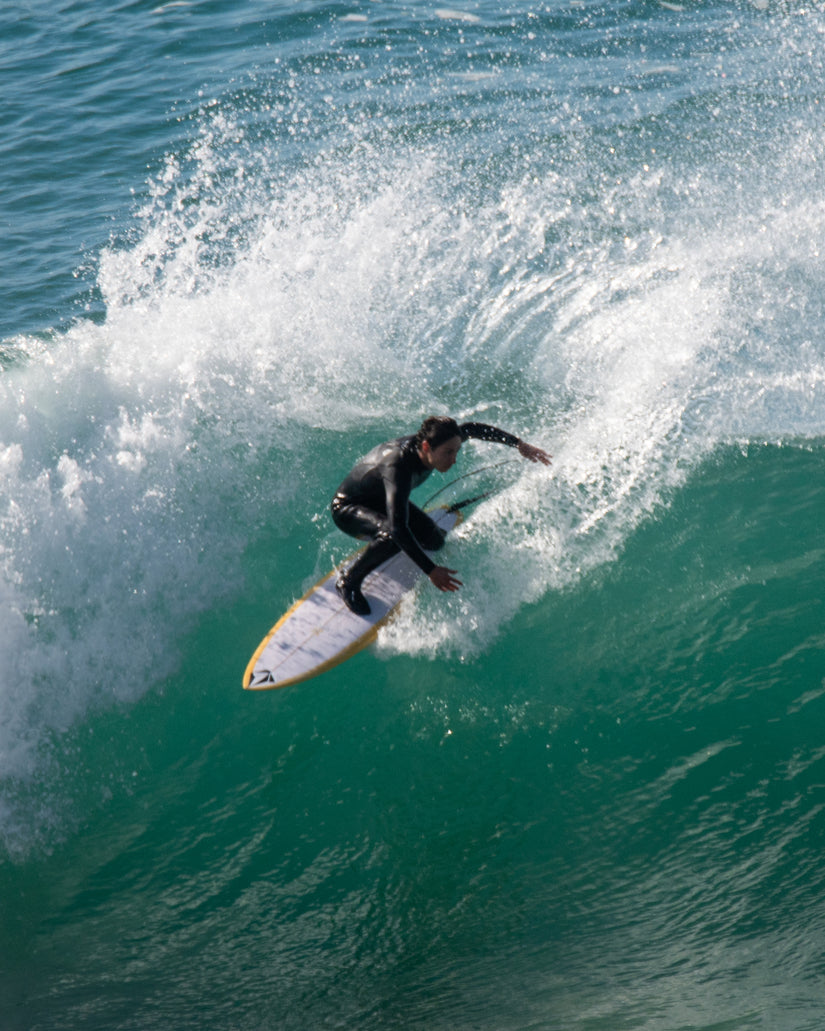 Combinaison de surf Modulator à manches longues 3/2Mm zippée dans le dos - Black