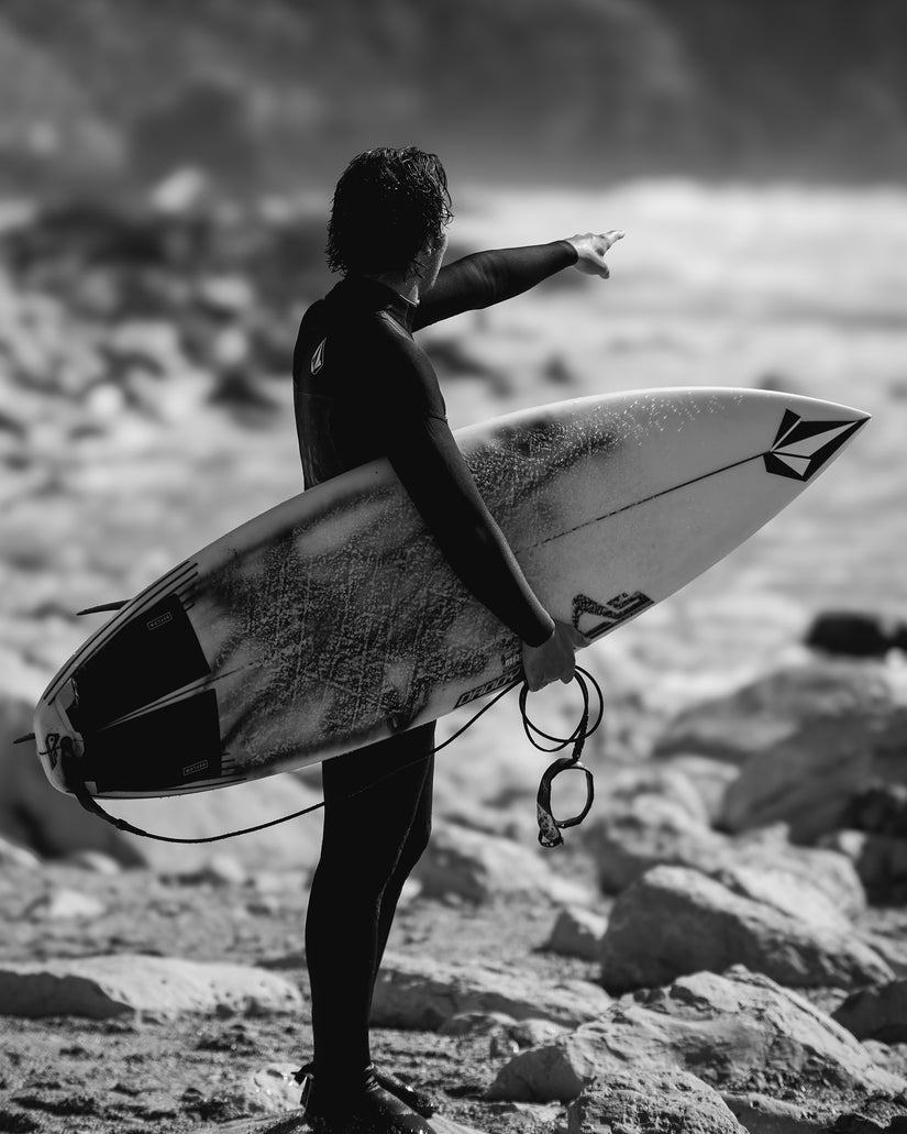 Combinaison de surf Modulator à manches longues 4/3Mm zippée dans le dos - Black