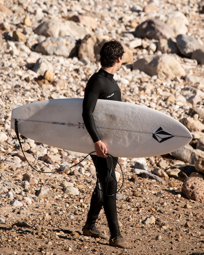 Combinaison de surf Modulator à manches longues 4/3Mm zippée dans le dos - Black