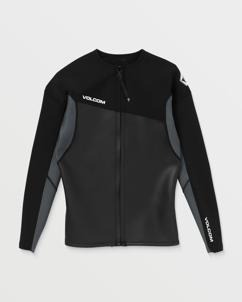 Veste Néoprène 1.5 mm Zippée - BLACK
