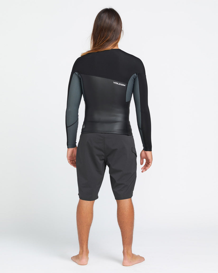 Veste Néoprène 1.5 mm Zippée - BLACK