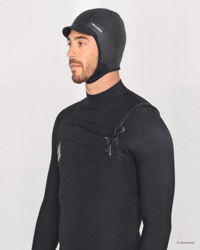 Cagoule Néoprène 2/5Mm - Black