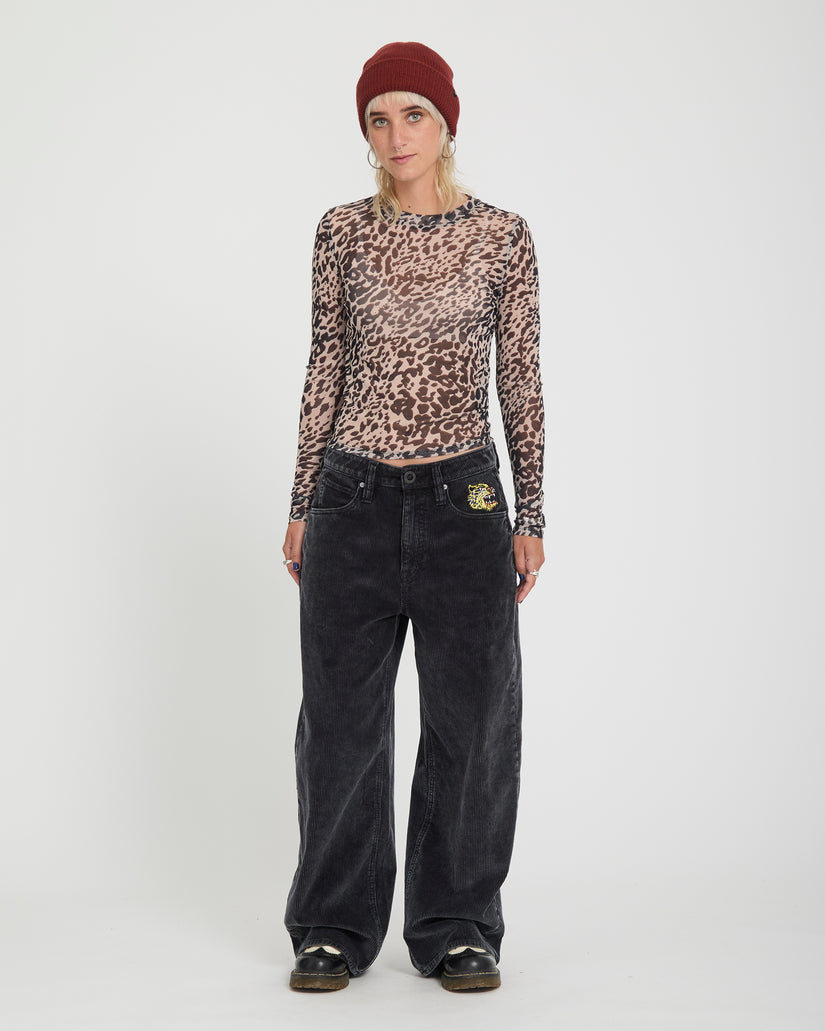Top Tigardi Mesh - Animal Print